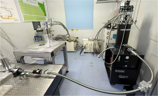 匹配室溫孔超導(dǎo)磁體的干式顯微低溫系統(tǒng)安裝成功
