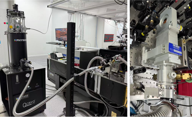 一款顯微低溫恒溫器無液氦化取得成功