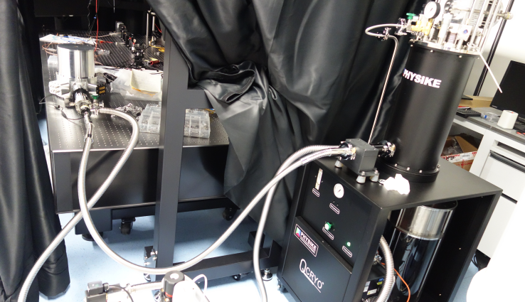 集成納米定位臺的干式顯微低溫系統(tǒng)安裝成功