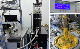 干式顯微低溫系統(tǒng)安裝成功