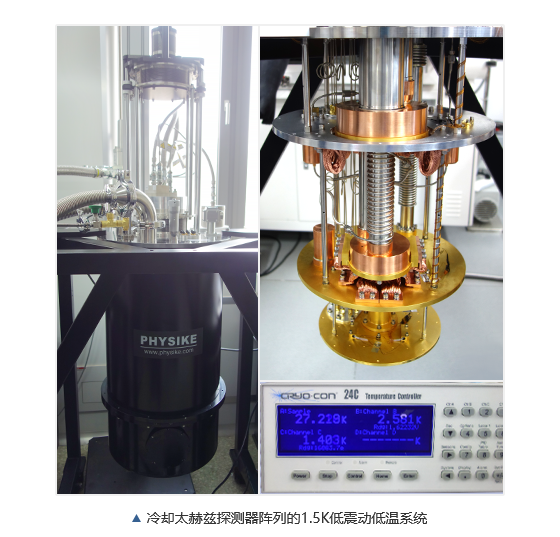 飛斯科冷卻太赫茲探測(cè)器陣列的1.5K低震動(dòng)低溫系統(tǒng) 飛斯科冷卻太赫茲探測(cè)器陣列的1.5K低震動(dòng)低溫系統(tǒng)