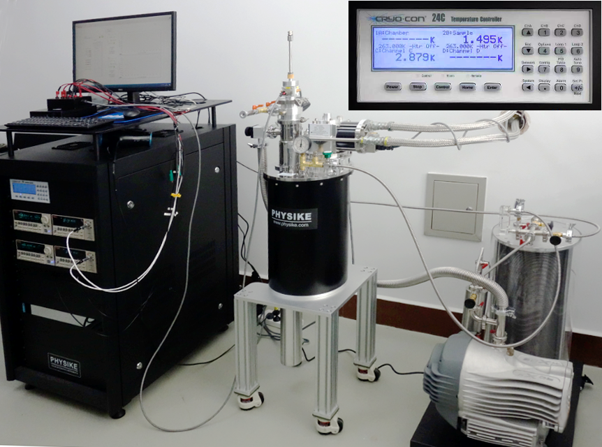 飛斯科基于1.5K制冷機(jī)的低溫高壓測(cè)試系統(tǒng) 飛斯科基于1.5K制冷機(jī)的低溫高壓測(cè)試系統(tǒng)