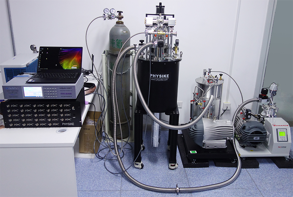 飛斯科頂部裝卸型1.5K制冷機系統(tǒng)安裝成功 飛斯科頂部裝卸型1.5K制冷機系統(tǒng)安裝成功