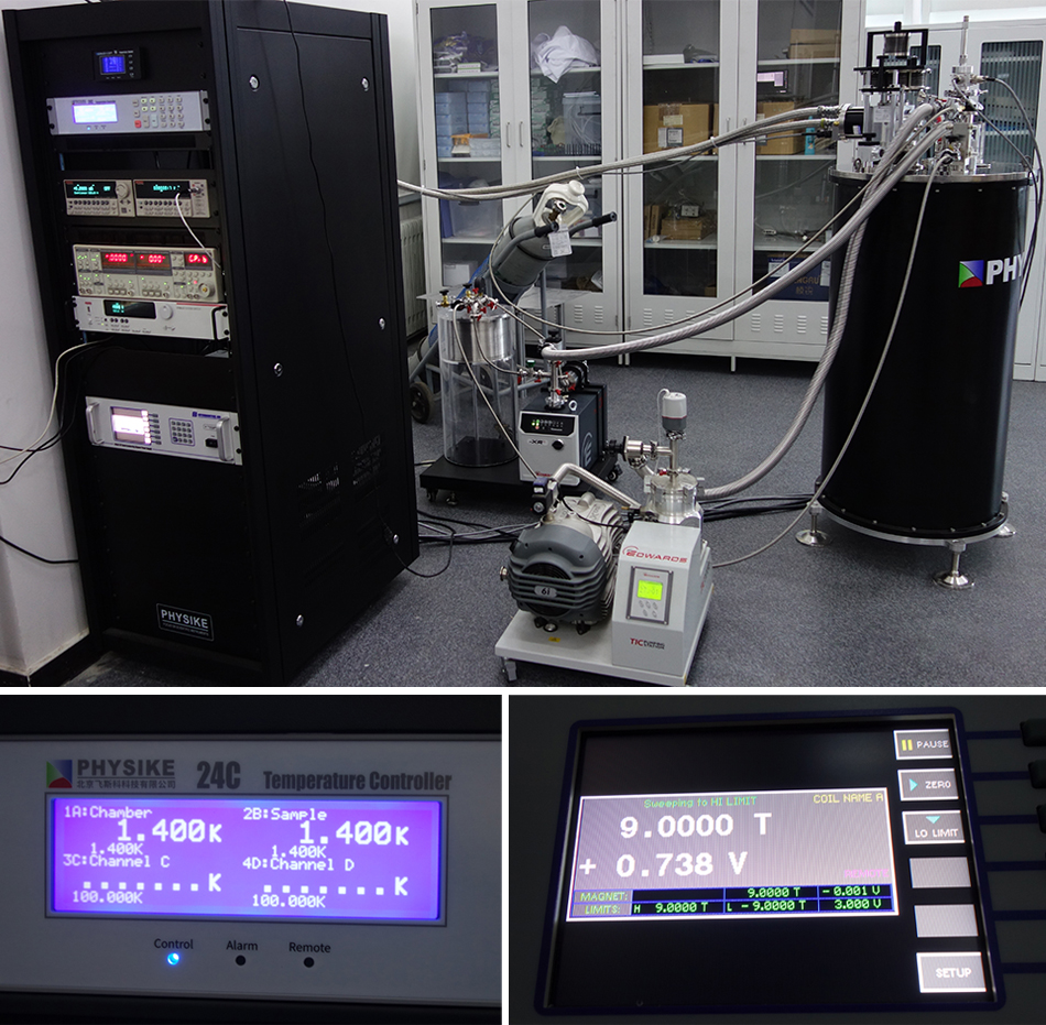 飛斯科低溫高壓強(qiáng)磁場(chǎng)測(cè)試系統(tǒng)(TKMS)安裝成功 飛斯科低溫高壓強(qiáng)磁場(chǎng)測(cè)試系統(tǒng)(TKMS)安裝成功