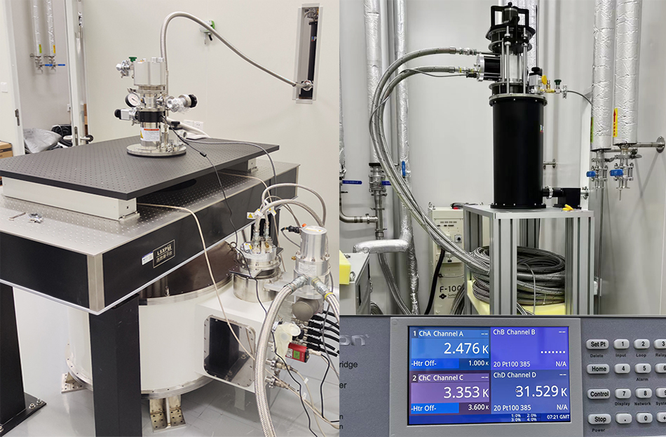 飛斯科低振動(dòng)干式頂部裝卸型低溫系統(tǒng)安裝成功 飛斯科低振動(dòng)干式頂部裝卸型低溫系統(tǒng)安裝成功