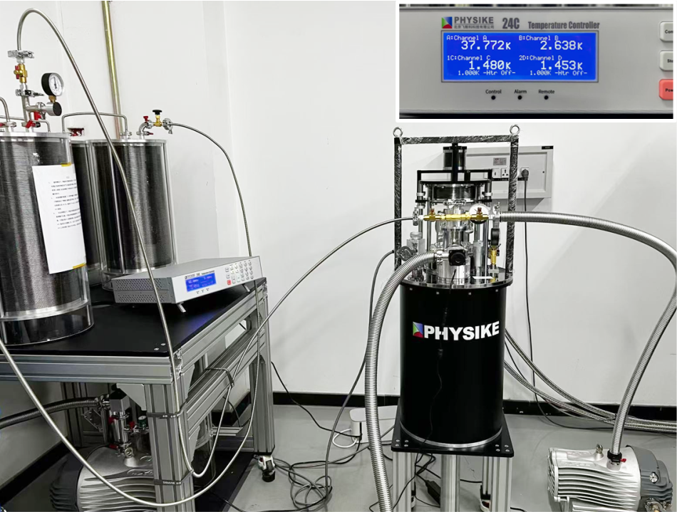 頂部裝卸型1.5K制冷機系統(tǒng)安裝成功.png 頂部裝卸型1.5K制冷機系統(tǒng)安裝成功.png